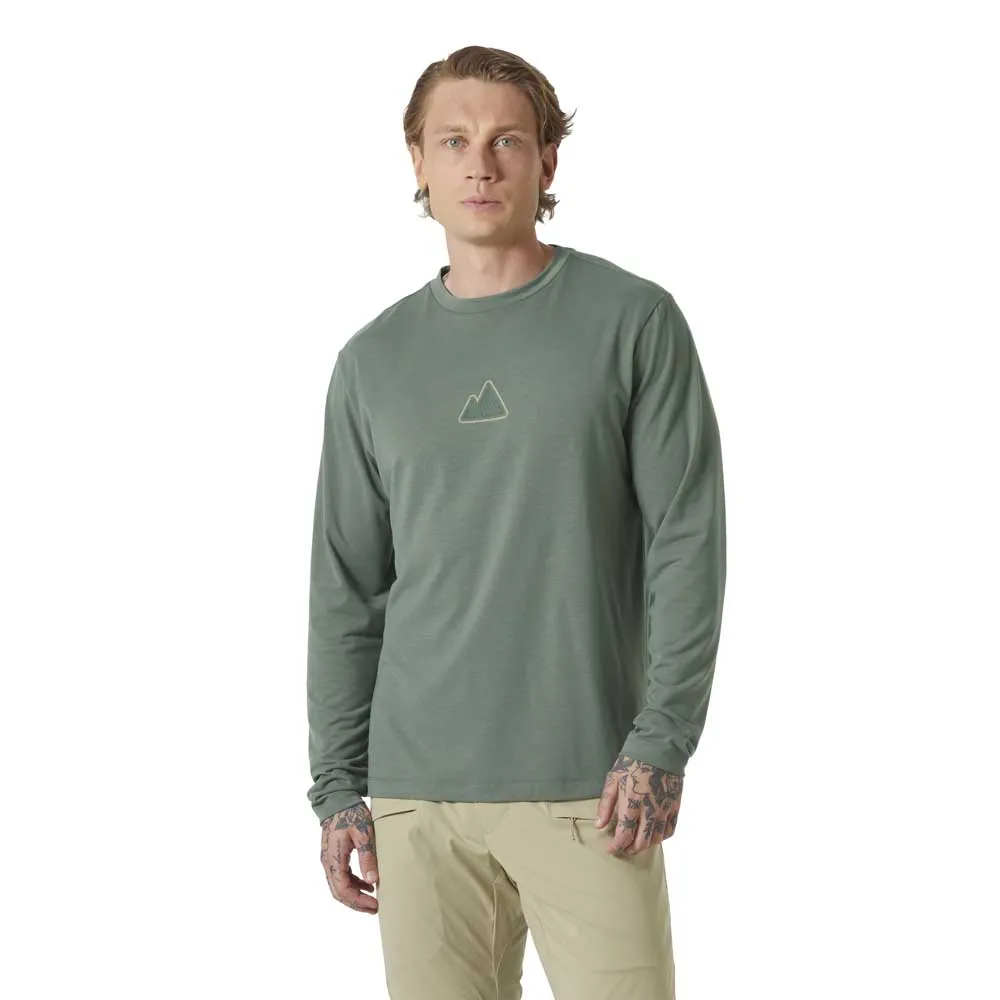 Helly Hansen Skog Graphic Tee Langarmet T-skjorte