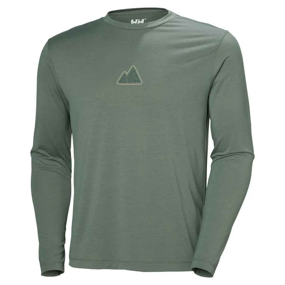 Helly Hansen Skog Graphic Tee Langarmet T-skjorte