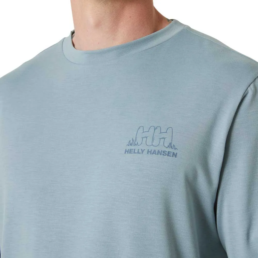 Helly Hansen Skog Graphic Tee Langarmet T-skjorte