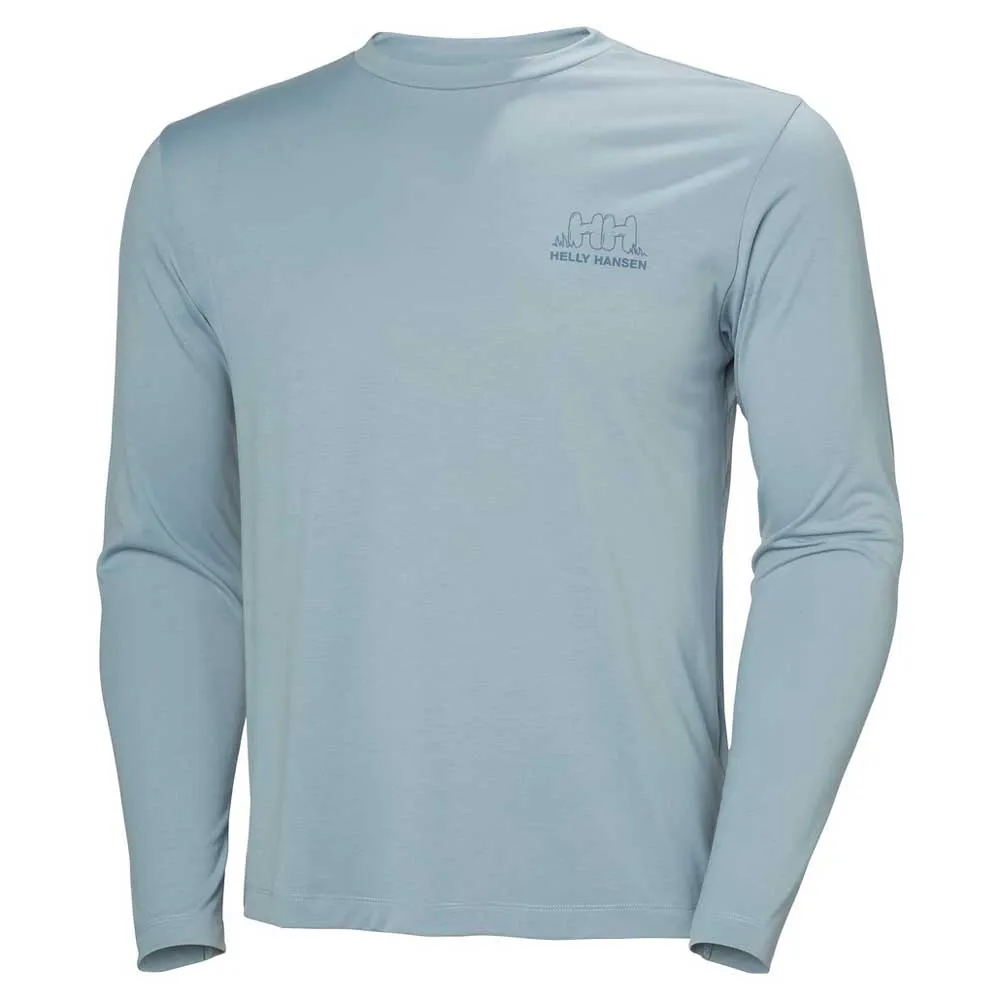 Helly Hansen Skog Graphic Tee Langarmet T-skjorte