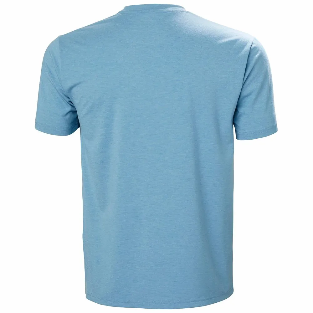 Helly Hansen Skog Recycled Graphic Kortarmet T-skjorte, Blue fog melange