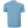 Helly Hansen Skog Recycled Graphic Kortarmet T-skjorte, Blue fog melange