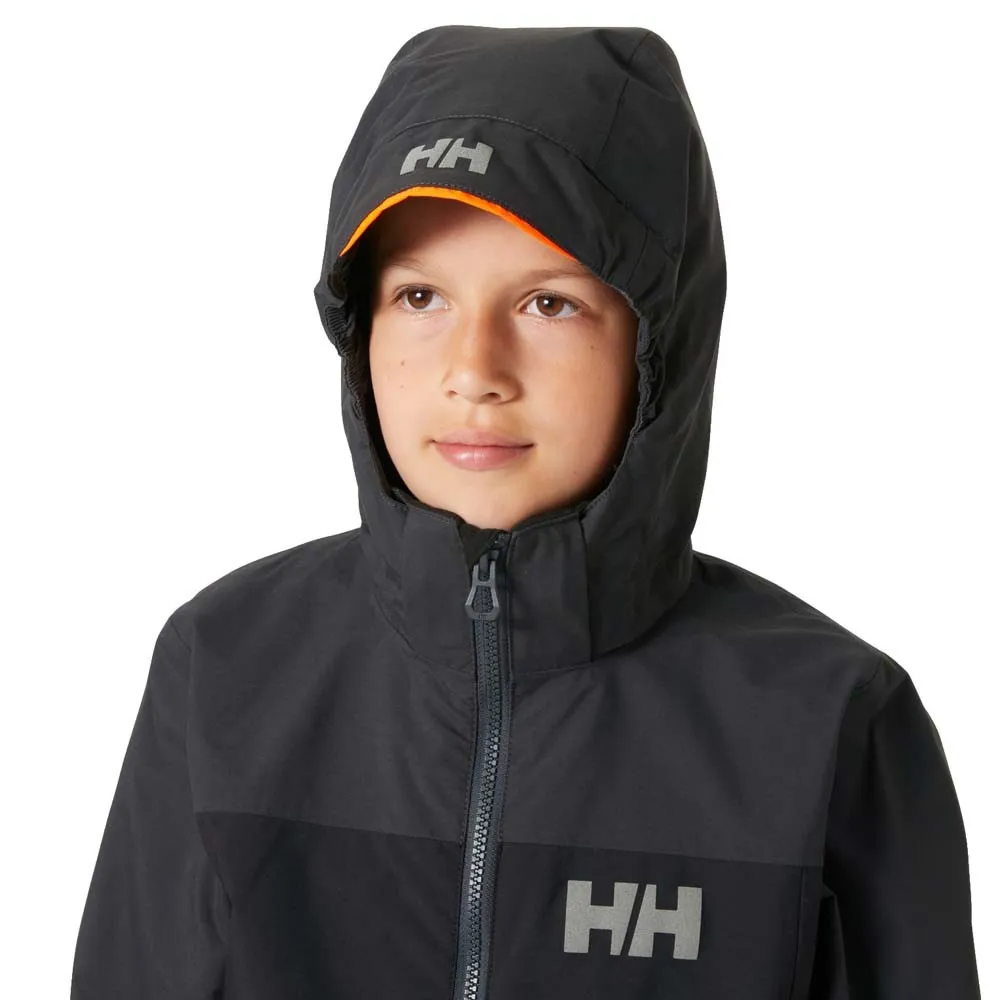 Helly Hansen Sogndal Jr Jakke, Black, 10Y