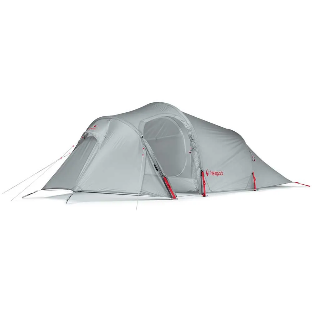 Helsport Explorer Lofoten Pro 2 Telt, Stone grey / ruby red, One Size