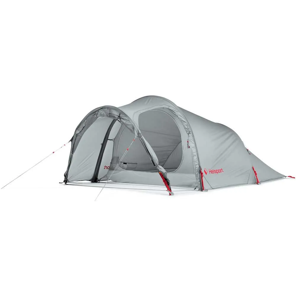 Helsport Explorer Lofoten Pro 2 Telt, Stone grey / ruby red, One Size