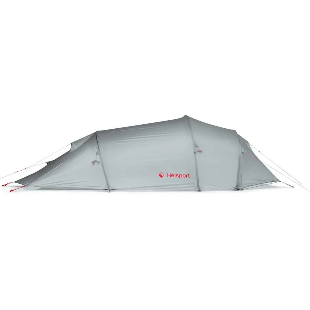 Helsport Explorer Lofoten Pro 2 Telt, Stone grey / ruby red, One Size