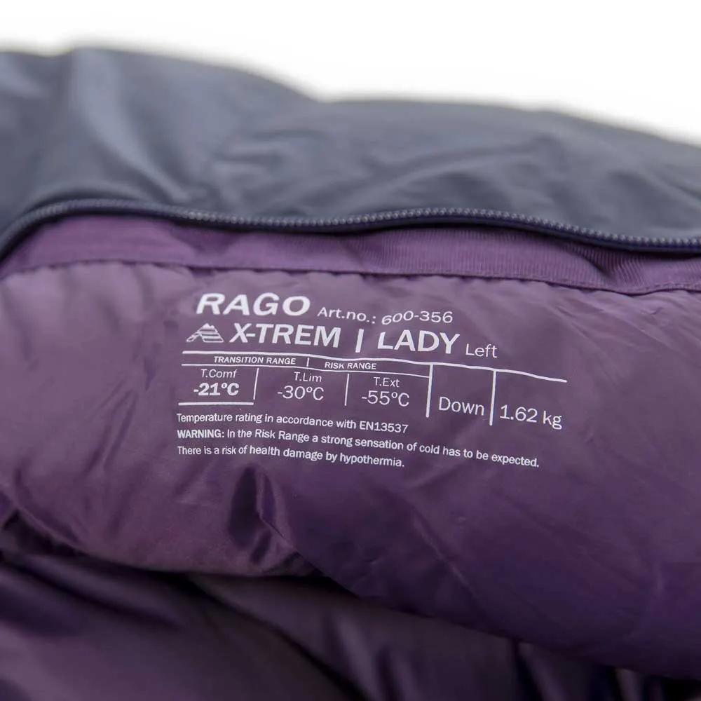 Helsport Rago X-trem Sovepose For Kvinner, Purple, Left
