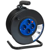 Hepoluz H05vv-f 4 Outlets With Circuit Breaker 3x1.5 Mm 25m 25 M Kabeltrommel