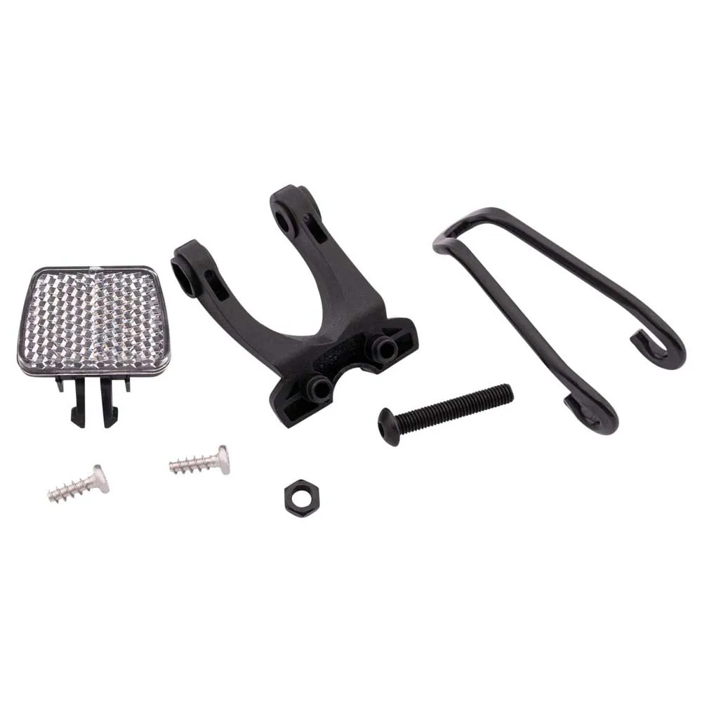 Herrmans H-black Mr4 E-bike Frontlys, Black, 120 Lysstyrker