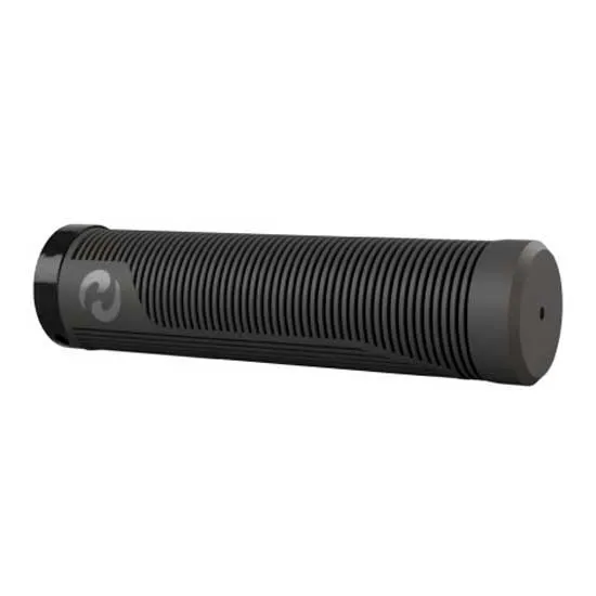 Herrmans Rib Håndtak, Grey / black, 130mm