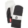 Hestra Leather Pull Over Mitt, Black