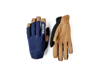 Hestra Spiro Long sykkelhansker navy/tan unisex Hestra Spiro Long sykkelhansker navy/tan unisex