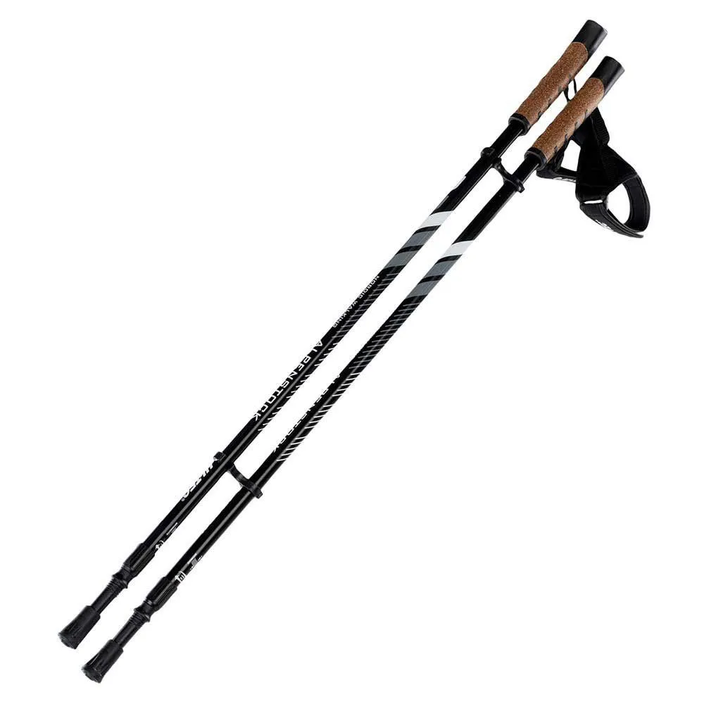 Hi-tec Alpenstock Ii Spaserstokker, Black / grey, 85-135cm Hi-tec Alpenstock Ii Spaserstokker, Black / grey, 85-135cm