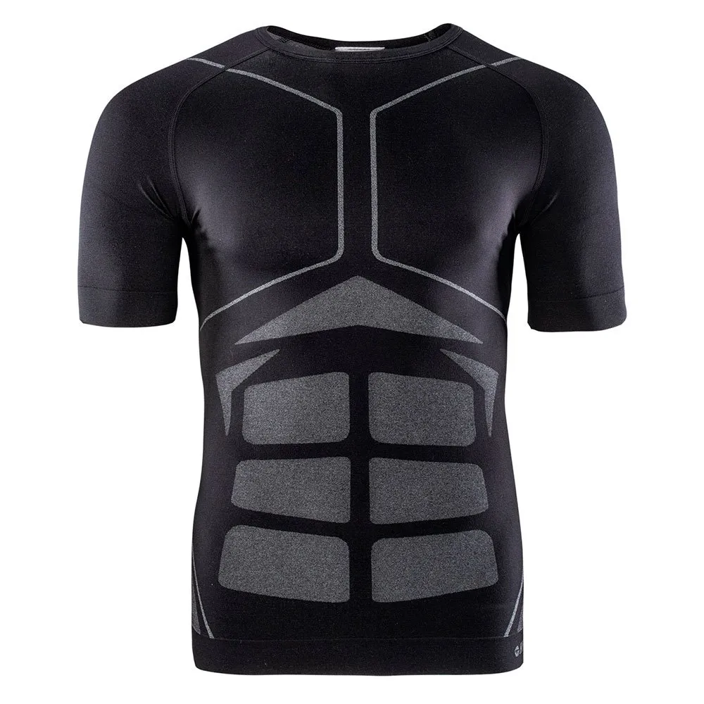 Hi-tec Berza Kortarmet T-skjorte, Black / grey