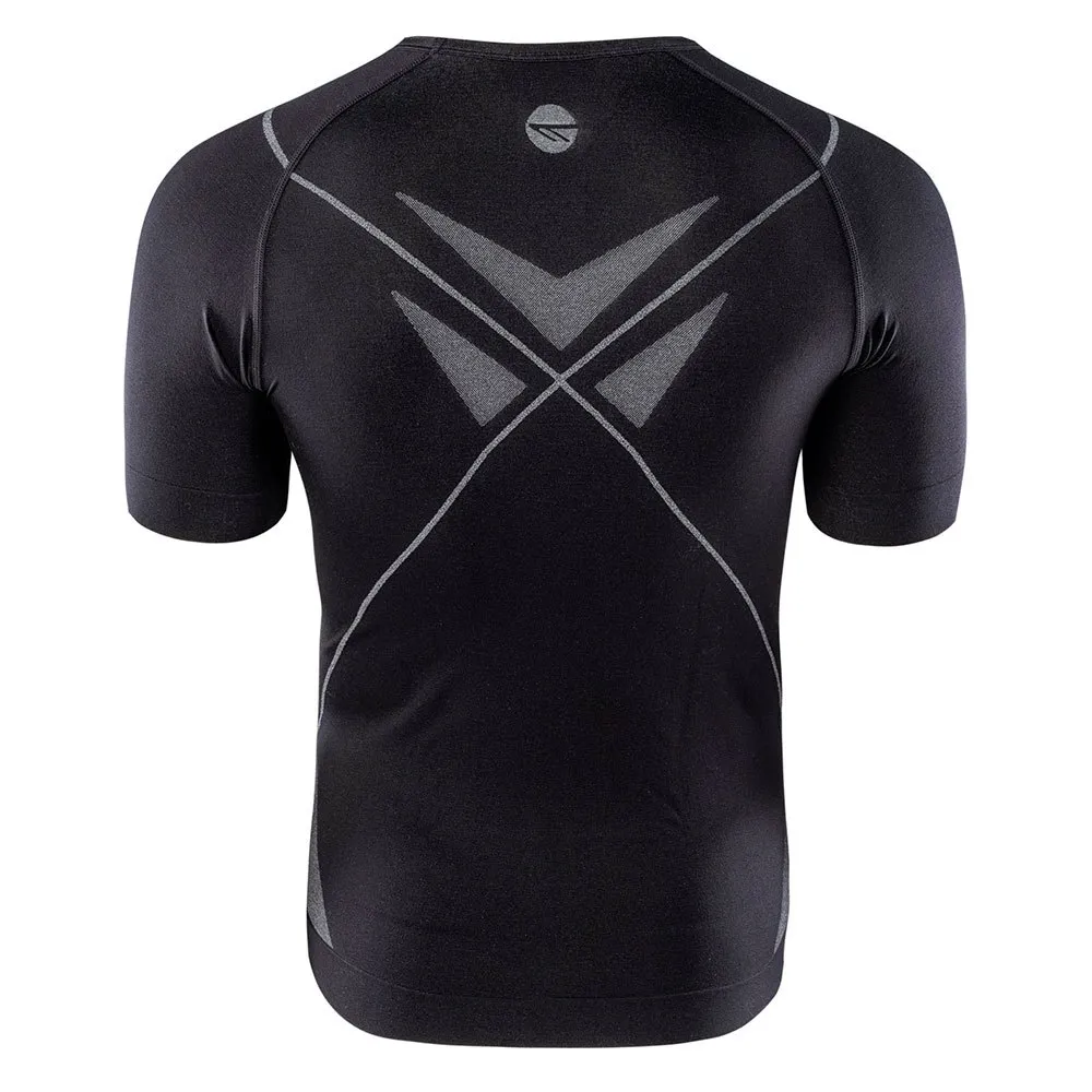 Hi-tec Berza Kortarmet T-skjorte, Black / grey