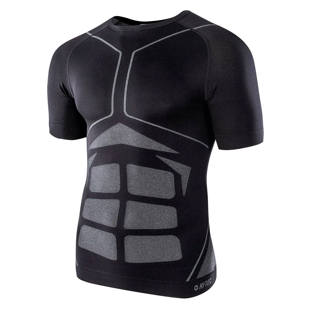 Hi-tec Berza Kortarmet T-skjorte, Black / grey