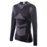 Hi-tec Buraz Top Langarmet Baselag, Black / grey