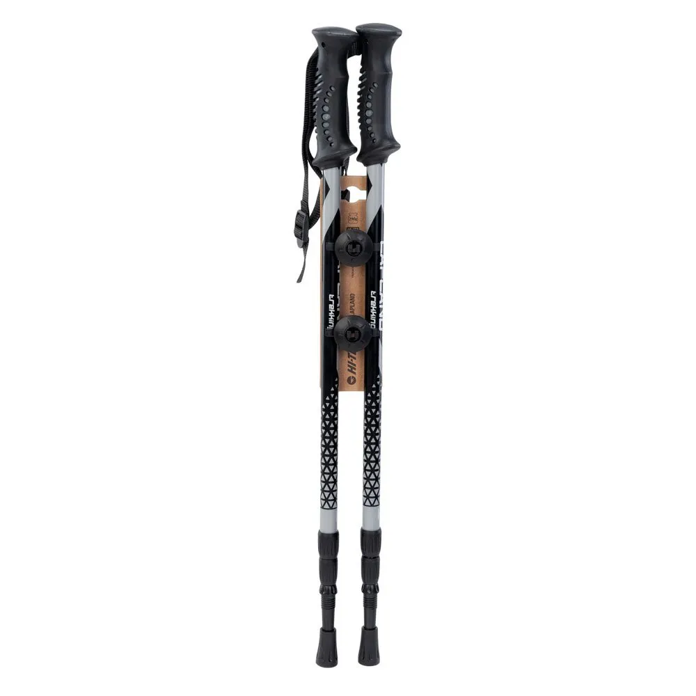 Hi-tec Lapland Spaserstokker, Matt black / grey, 65-135cm Hi-tec Lapland Spaserstokker, Matt black / grey, 65-135cm