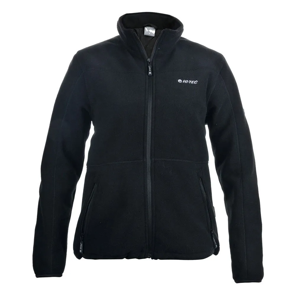 Hi-tec Polaris Fleecejakke Med Full Glidelås, Black