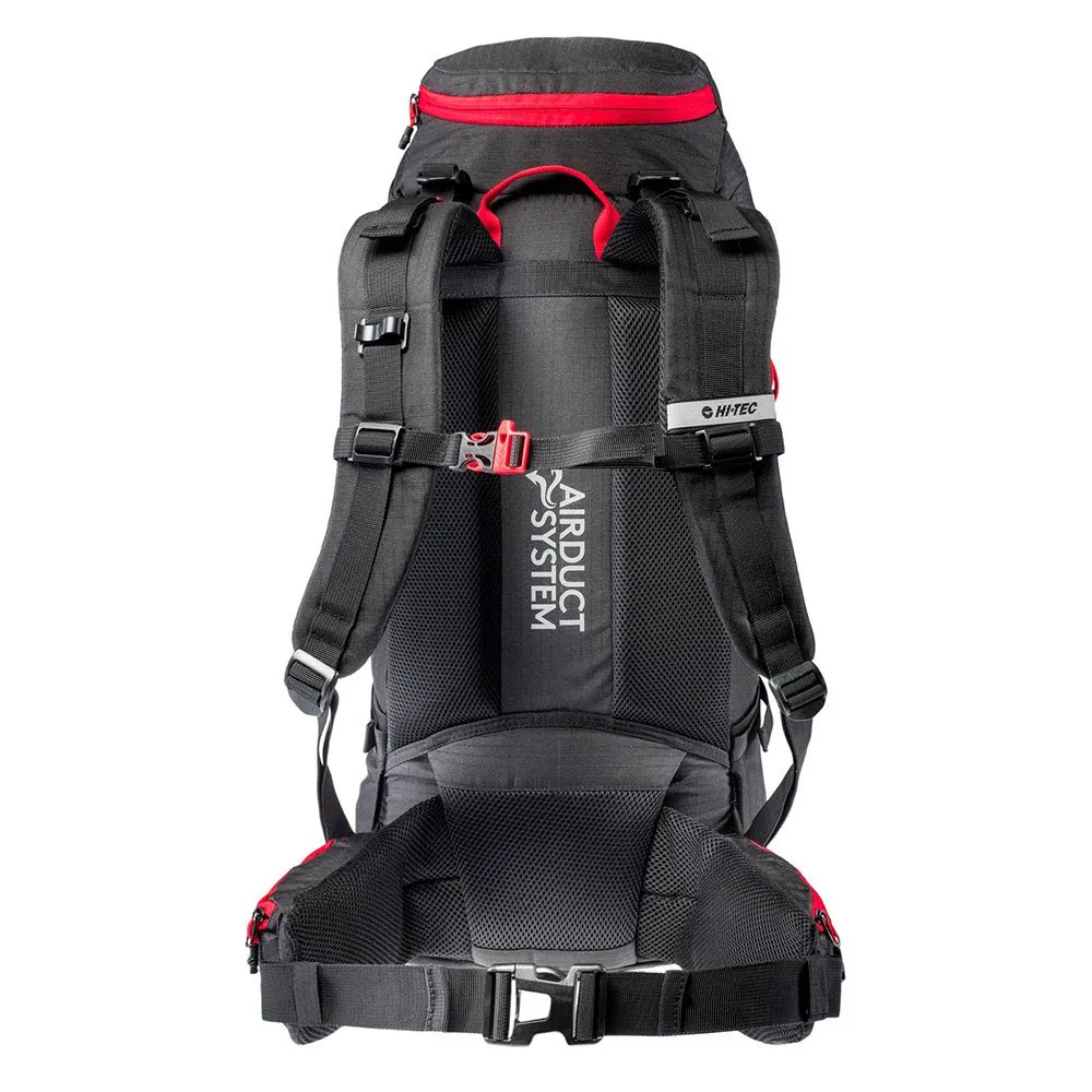 Hi-tec Rock 50l Ryggsekk, Black / high risk red