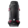 Hi-tec Rock 65l Ryggsekk, Black / high risk red