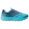 Turquise / dark blue / light purple