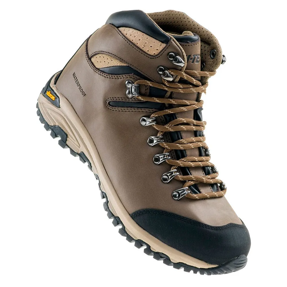 Hi-tec Sajama Mid Wp Tursko, Brown / black / sand Hi-tec Sajama Mid Wp Tursko, Brown / black / sand