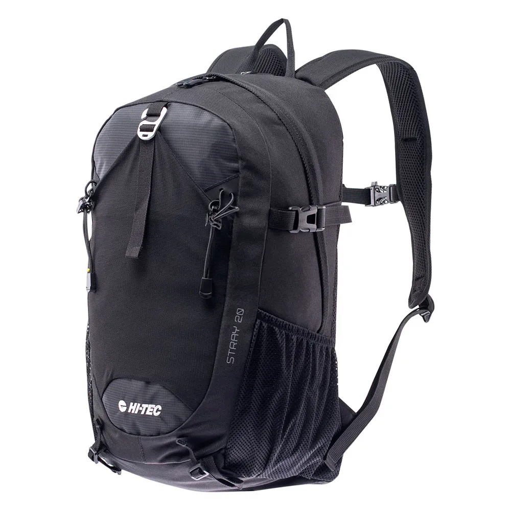 Hi-tec Stray 20l Ryggsekk, Black / reflective Hi-tec Stray 20l Ryggsekk, Black / reflective