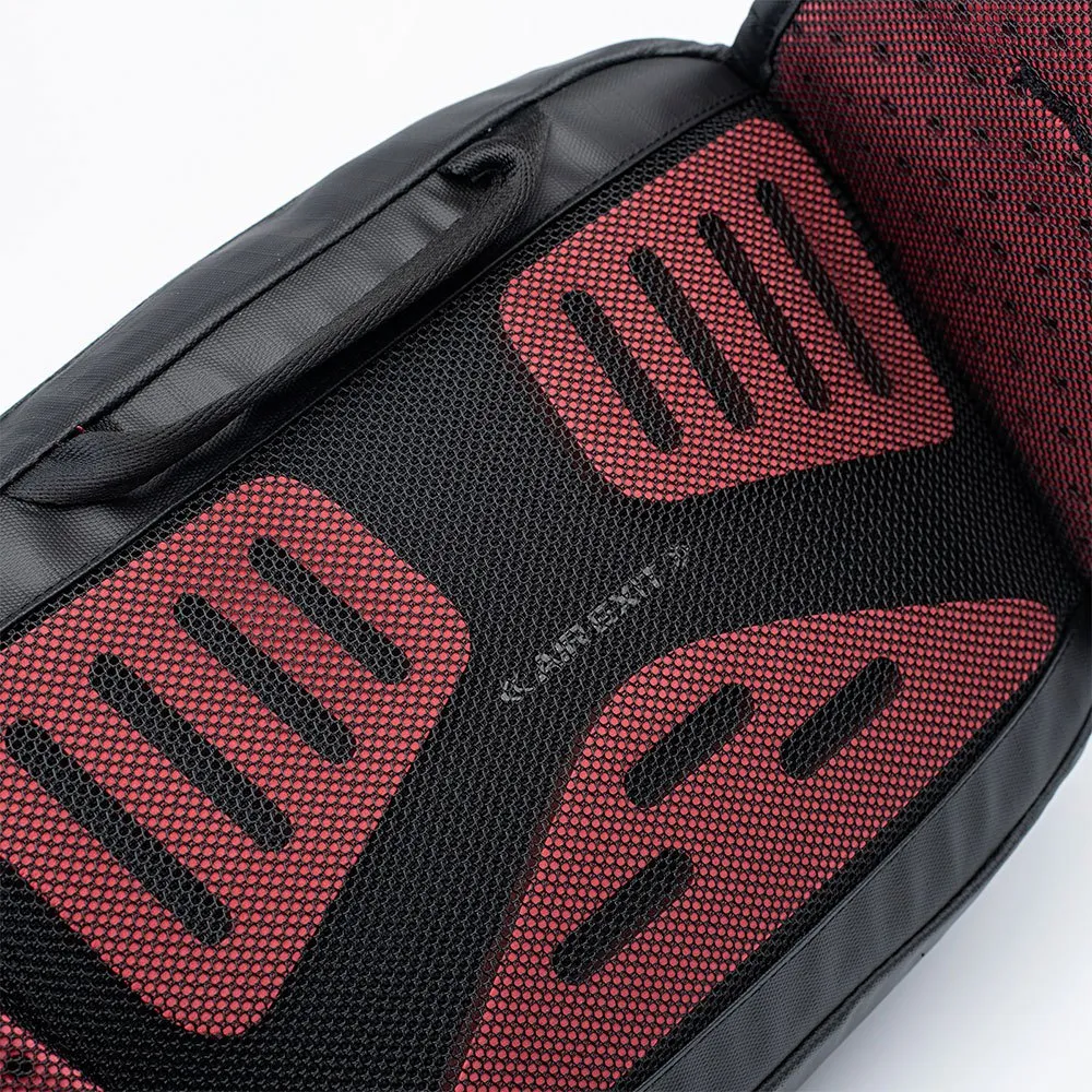 Hi-tec Sudetes Waistpack Midjeveske, Black / salsa Hi-tec Sudetes Waistpack Midjeveske, Black / salsa