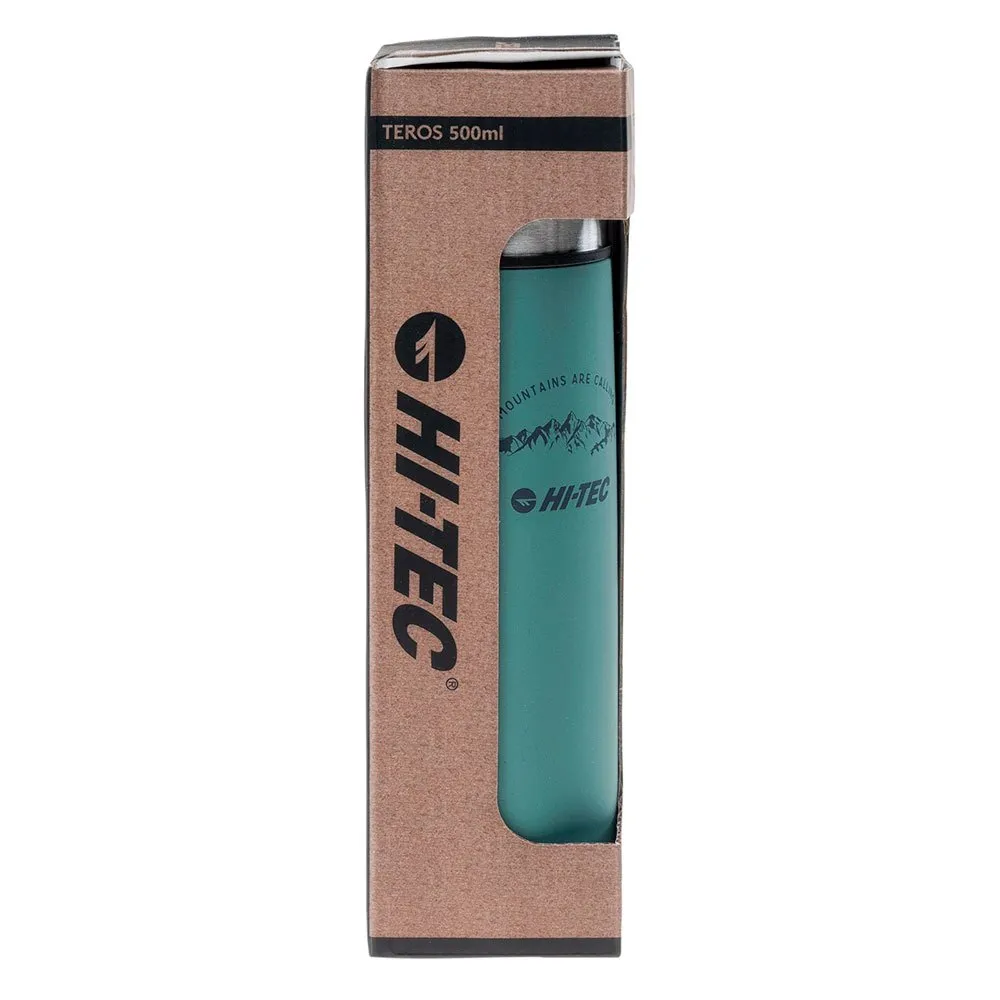 Hi-tec Teros 500ml Termosflaske, Silver pine / mountains print, One Size
