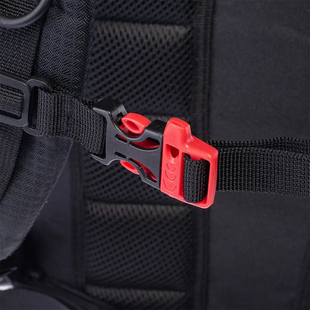 Hi-tec Trek 25l Sekk, Black / red