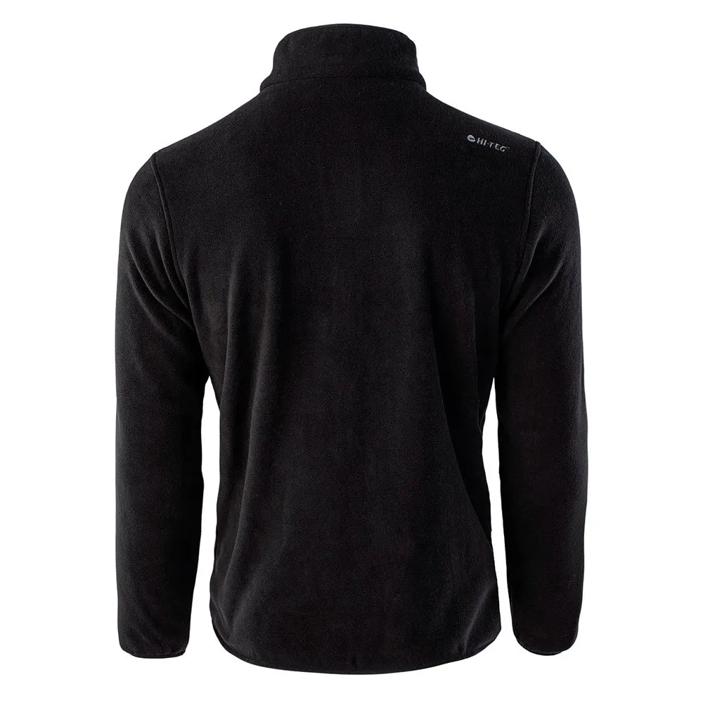 Hi-tec Zafir Fleecejakke Med Full Glidelås, Black / black
