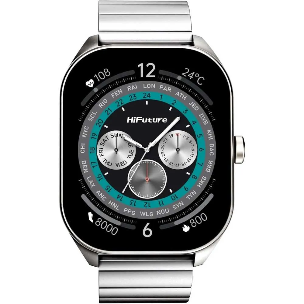 Hifuture Apex Smartklokke, Silver Hifuture Apex Smartklokke, Silver