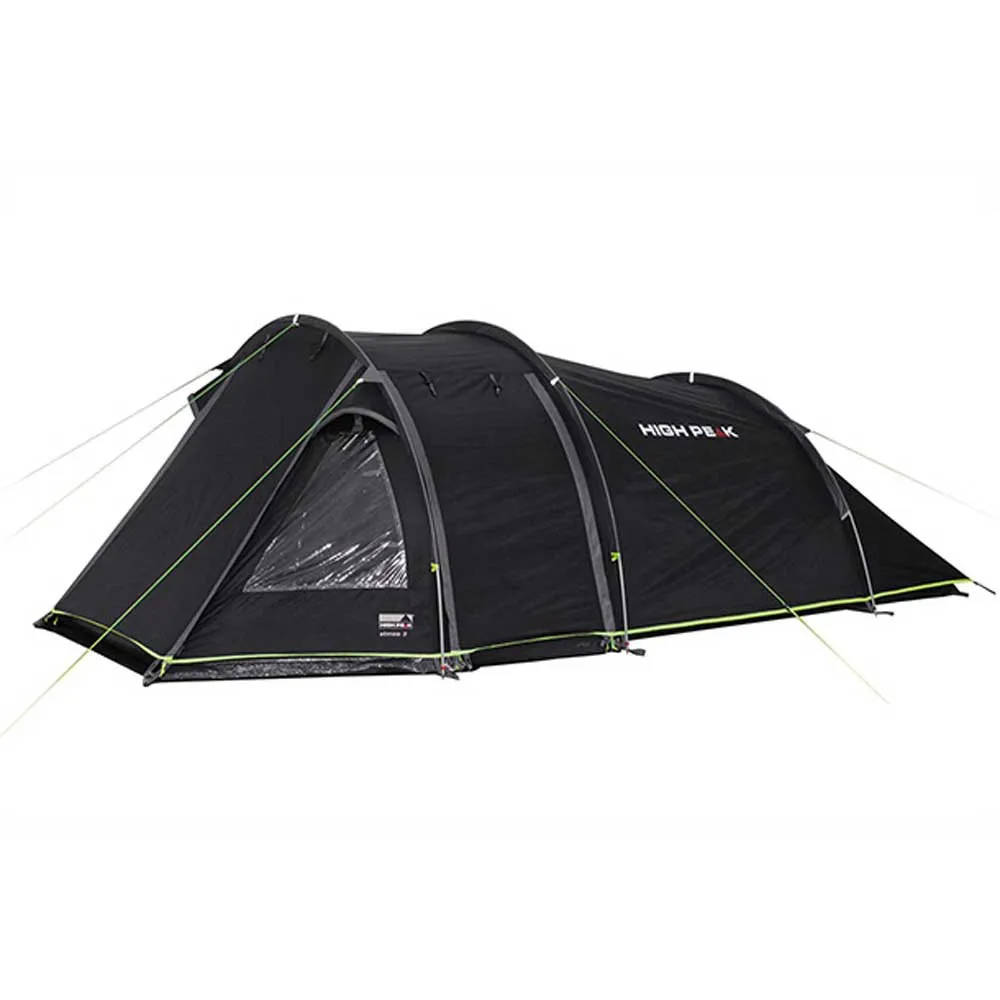 High Peak Atmos 3 Telt, Darkgrey / green, 3 Steder