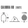 High Peak Calobra 80 Ly, Aluminium / darkgrey, One Size