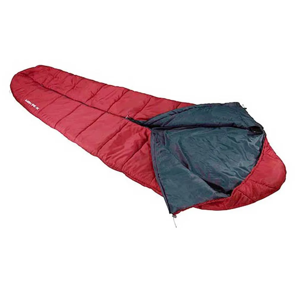 High Peak Century 300 Sovepose, Darkred / grey, Left Zipper