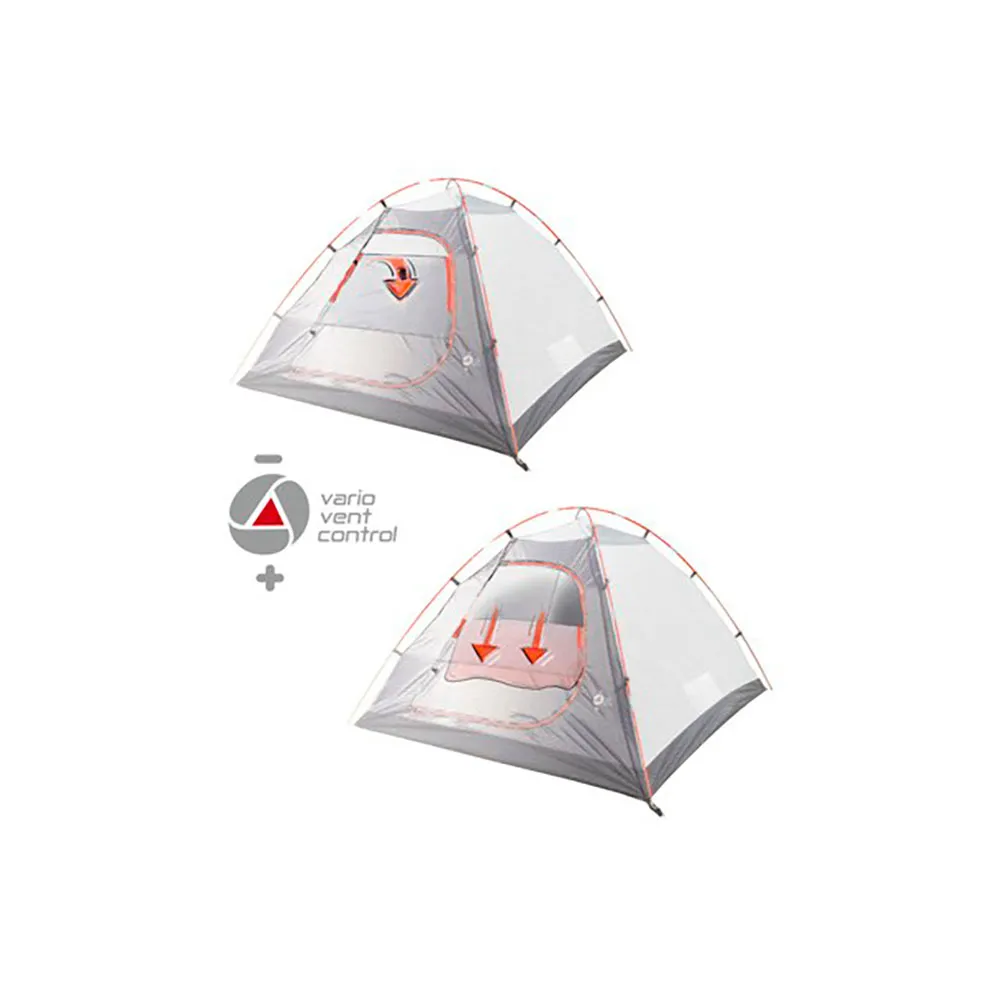 High Peak Kira 3.0 Telt, Nimbus grey, 3 Steder