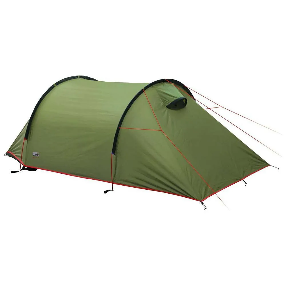 High Peak Kite 2 Lightweight Telt, Pesto / red, 2 Steder