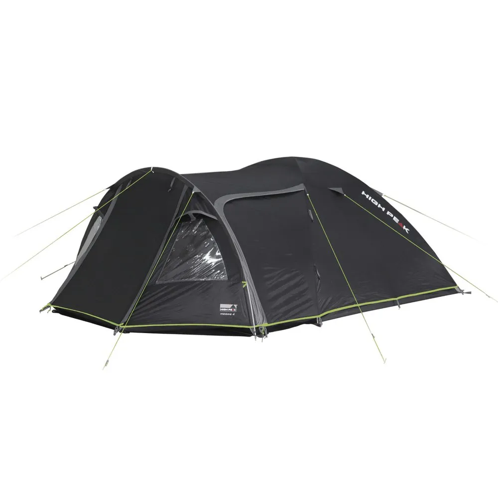 High Peak Mesos 4 Telt, Dark grey / green, 4 Steder