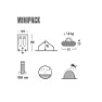 High Peak Minipack Telt, Blue, 2 Steder