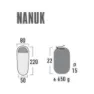 High Peak Nanuk Underlaken, Black