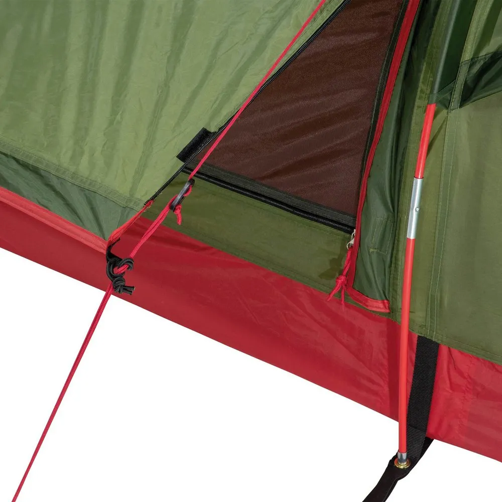 High Peak Siskin 2.0 Telt, Pesto / red, 2 Steder