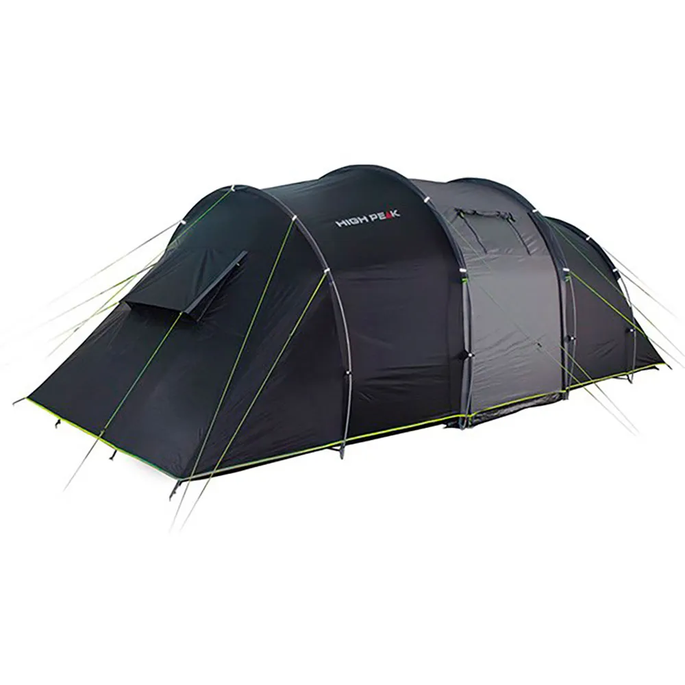 High Peak Tauris Telt, Black, 6 Steder