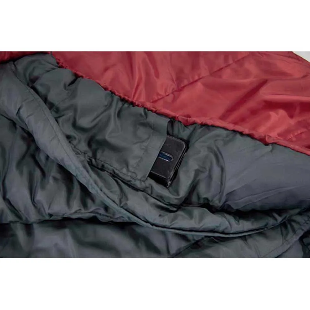 High Peak Tr 350 Sovepose, Darkred / grey, Left Zipper High Peak Tr 350 Sovepose, Darkred / grey, Left Zipper