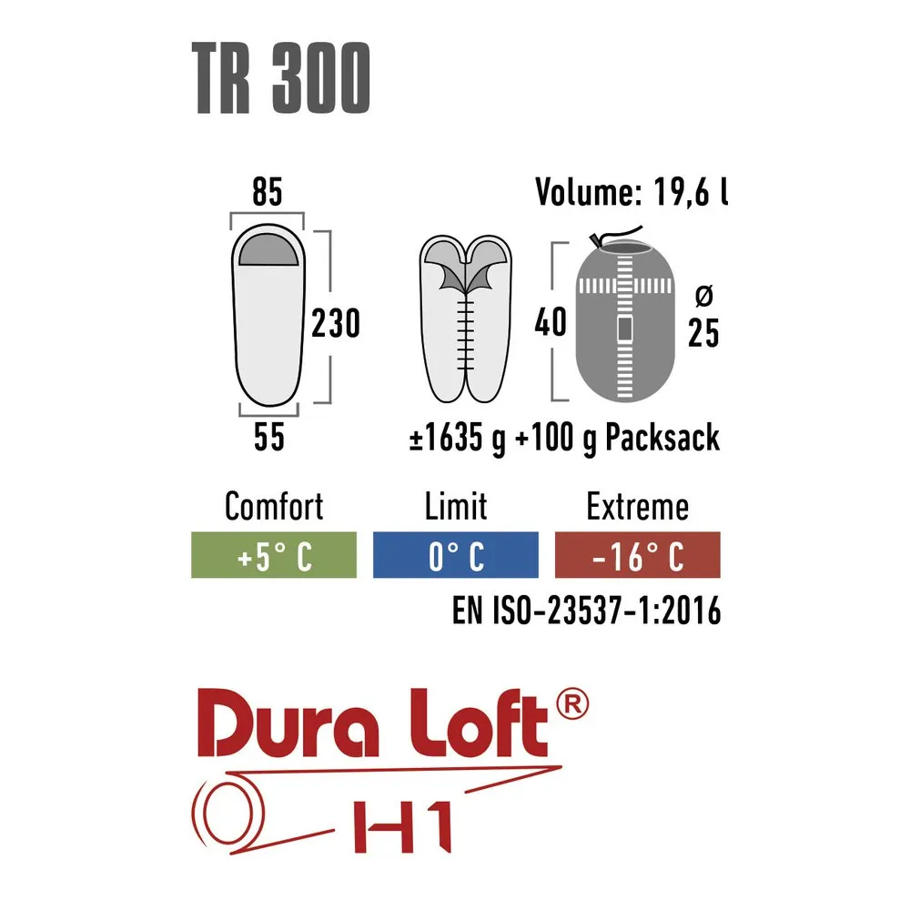 High Peak Trekker 300 Sovepose High Peak Trekker 300 Sovepose
