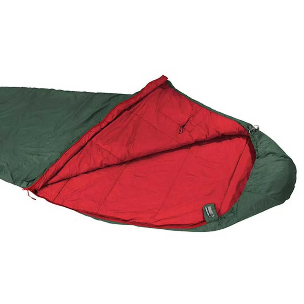 High Peak Ultra Pak 500 Sovepose, Green / red, Left Zipper