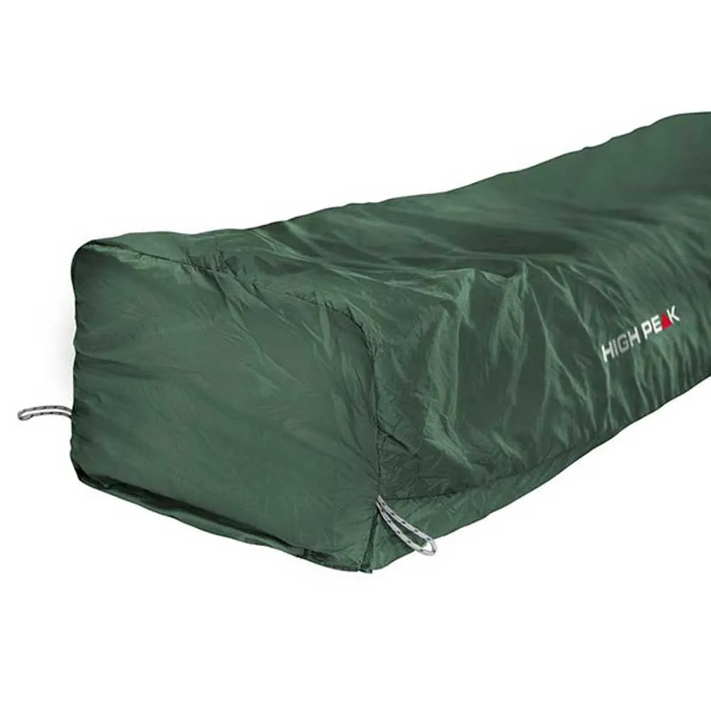 High Peak Ultra Pak 500 Sovepose, Green / red, Left Zipper
