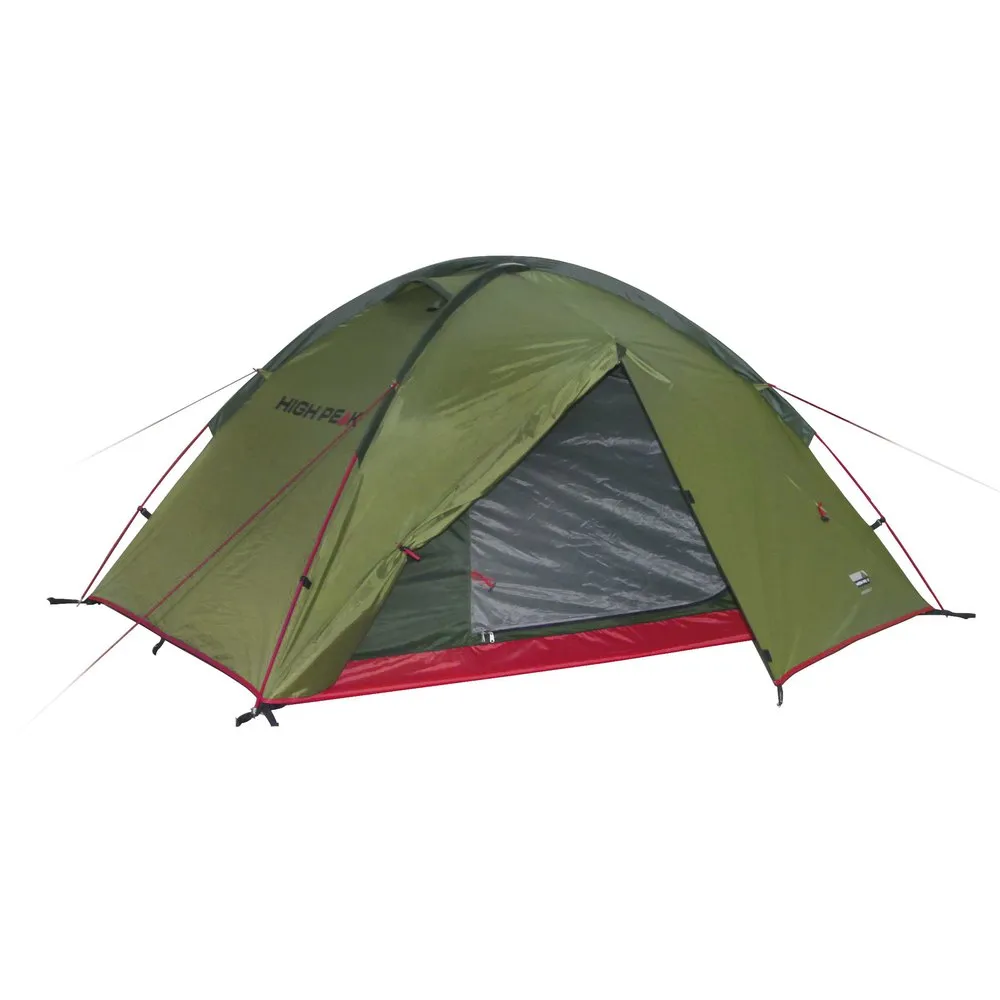 High Peak Woodpecker 3 Telt, Pesto / red, 3 Steder