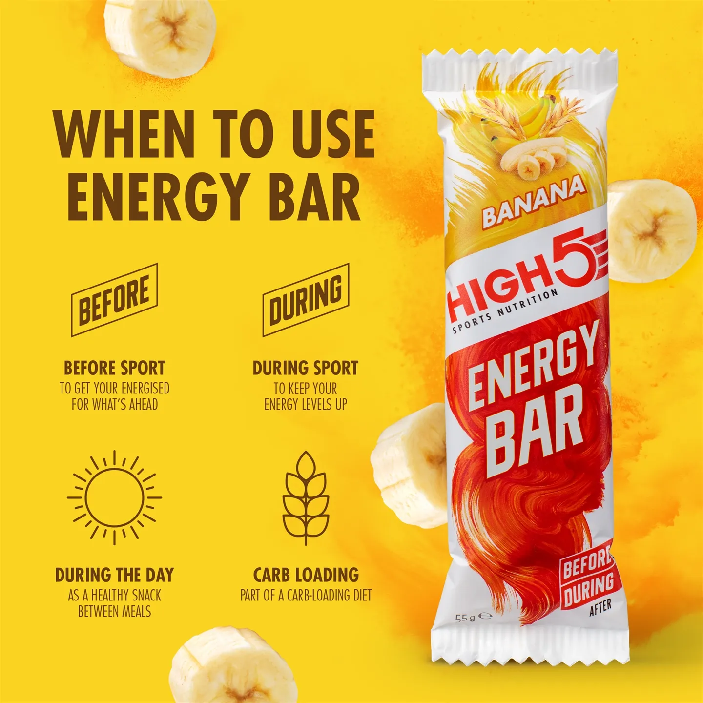 High5 Banan Energibar