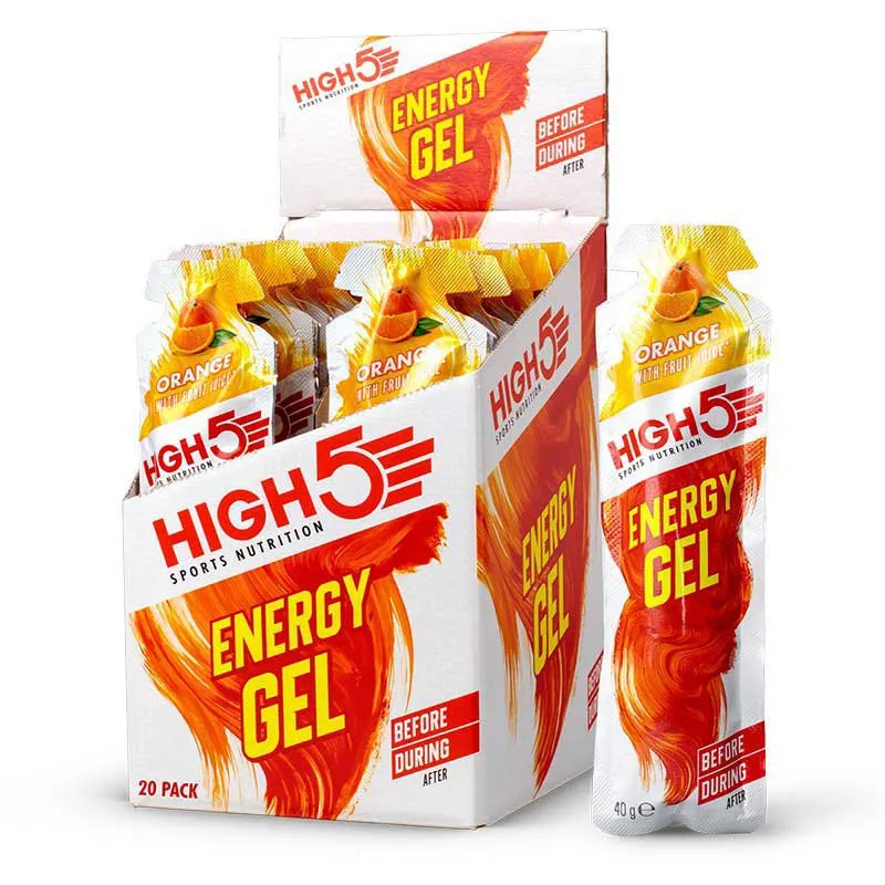 High5 Boks Med Energigeler 40g 20 Enheter Refurbished High5 Boks Med Energigeler 40g 20 Enheter Refurbished